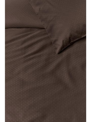 Beddinghouse Komplet pościeli satynowej "Universe" w kolorze brązowym