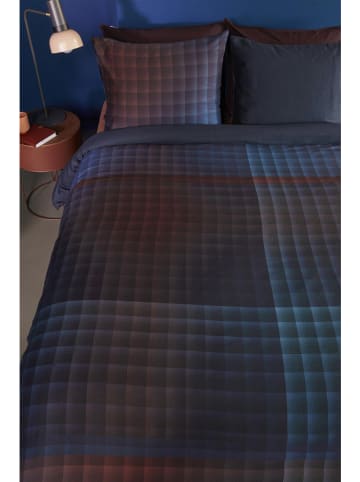 Beddinghouse Satin-Bettwäsche-Set "Yann" in Blau/ Rot