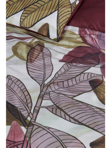 Beddinghouse Satin-Bettwäsche-Set "Zebrina" in Lila/ Grün