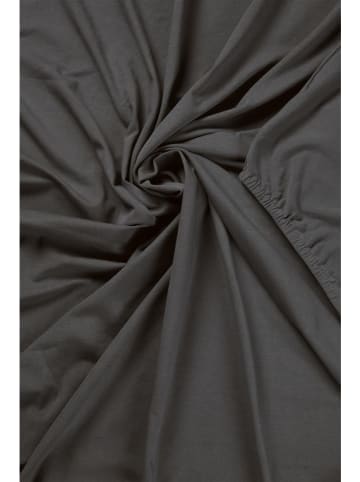 Beddinghouse Jersey-Spannbettlaken in Anthrazit