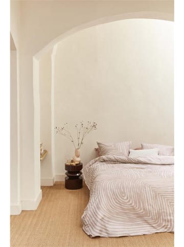 Beddinghouse Bettwäsche-Set "Natural Pattern" in Creme/ Beige