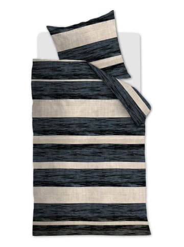 Beddinghouse Beddengoedset "Painted Stripe" beige/zwart