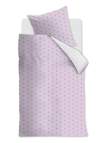 Beddinghouse Beddengoedset "Striped Hearts" paars