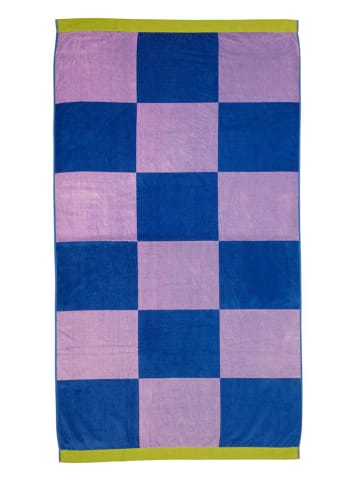 Beddinghouse Ręcznik plażowy "Mahe" w kolorze fioletowo-niebieskim