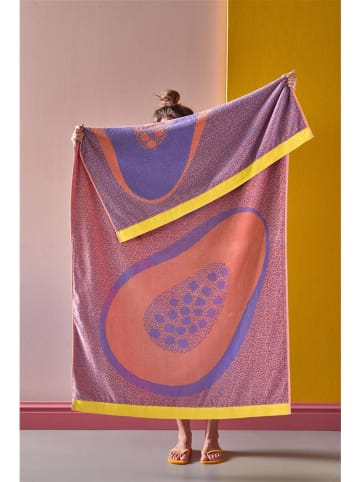 Beddinghouse Strandtuch "Papaya" in Orange/ Rosa