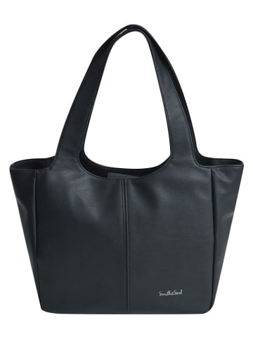Smith & Soul Schultertasche in Schwarz - (B)46 x (H)30 x (T)12 cm