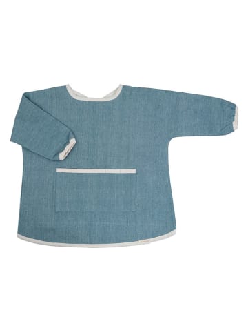 FABELAB Fartuszek "Wild at Heart" w kolorze niebieskim do majsterkowania