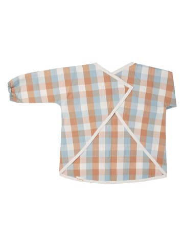 FABELAB Fartuszek "Wild at Heart" w kolorze jasnobrązowo-błękitnym do majsterkowania