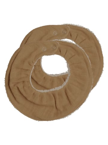 FABELAB Chusty (2 szt.) w kolorze jasnobrązowym