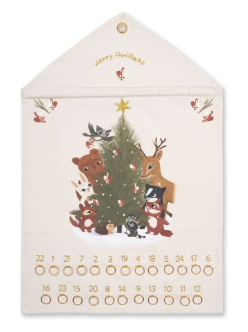 FABELAB Weihnachtskalender zum Selbstbefüllen "Woodland Story" in Creme