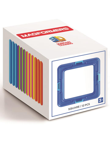 MAGFORMERS 12-delige magneetspeelset "Square" - vanaf 3 jaar
