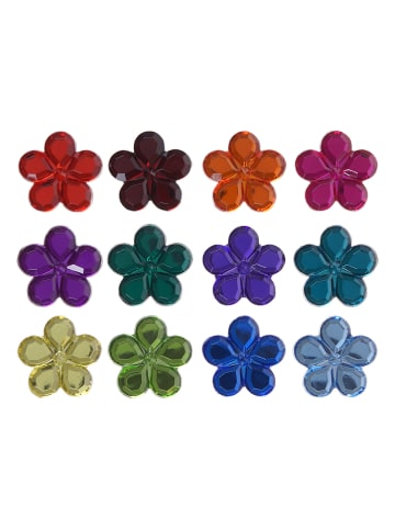 SUNNYSUE Koraliki (120 szt.) "Flower" w różnych kolorach