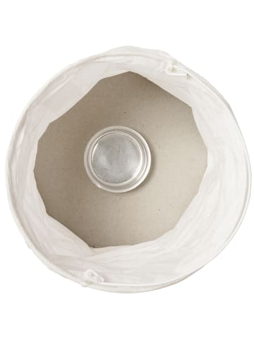 SUNNYSUE Papierlampion "Zylindrisch" in Weiß - 6 Stück - (L)13 x (H)20 cm