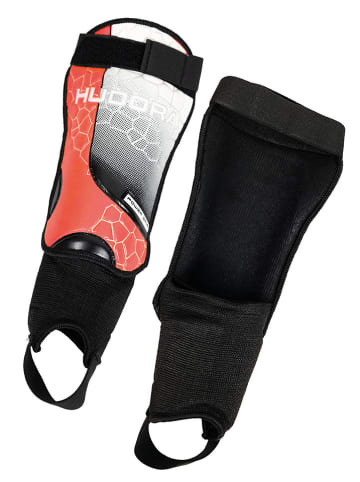 Hudora Scheenbeschermers met enkelbescherming rood