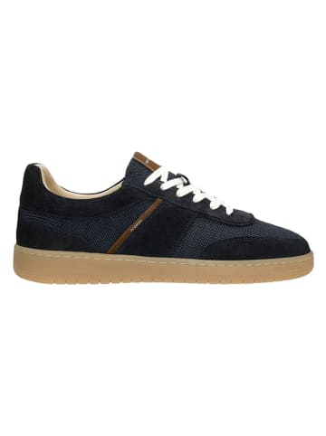 Wojas Leder-Sneakers in Dunkelblau