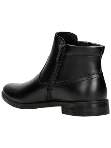 Wojas Leder-Boots in Schwarz