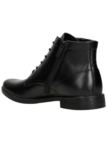 Wojas Leder-Boots in Schwarz