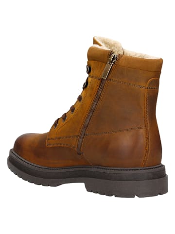 Wojas Leren boots lichtbruin