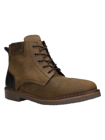 Wojas Leder-Boots in Braun