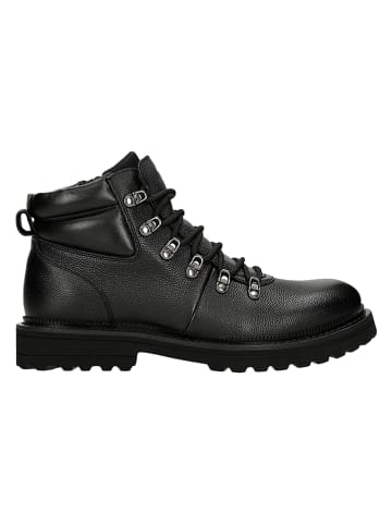 Wojas Leder-Boots in Schwarz