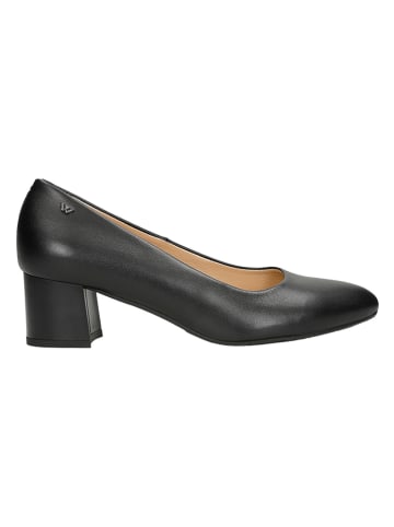 Wojas Leder-Pumps in Schwarz