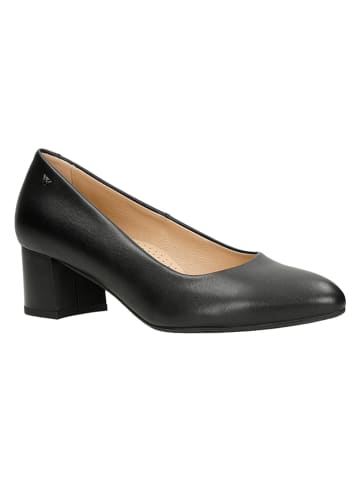 Wojas Skórzane czółenka w kolorze czarnym