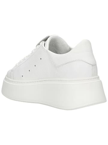 Wojas Leder-Sneakers in Weiß