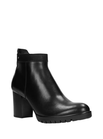 Wojas Leder-Stiefeletten in Schwarz