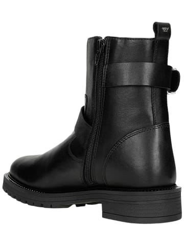Wojas Skórzane botki w kolorze czarnym
