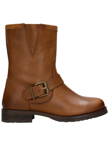Wojas Leder-Boots in Hellbraun