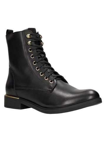 Wojas Leren boots zwart