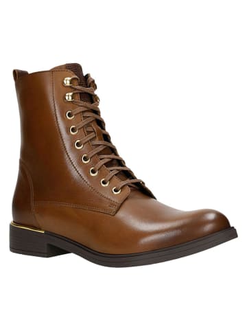 Wojas Leder-Boots in Hellbraun