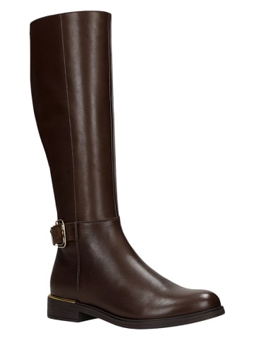 Wojas Leder-Stiefel in Braun