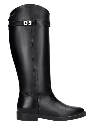 Wojas Leren laarzen zwart