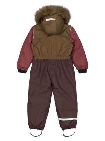 mikk-line Sneeuwpak bruin/rood