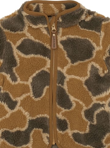 mikk-line Fleece vest lichtbruin