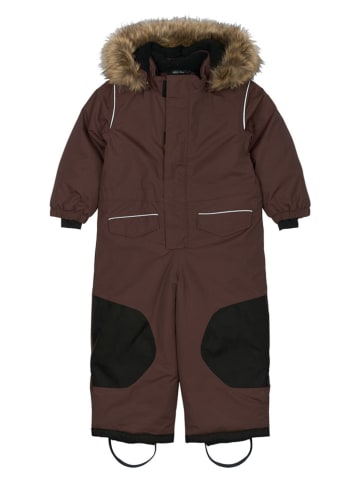 mikk-line Kombinezon zimowy w kolorze brązowym