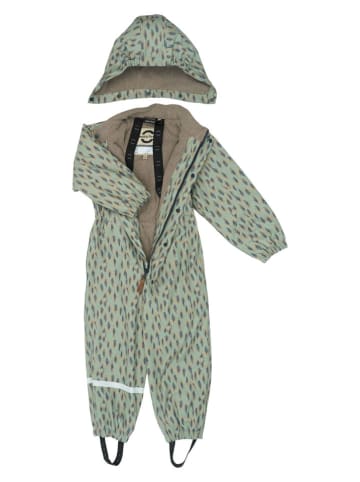 mikk-line Regenanzug in Grün