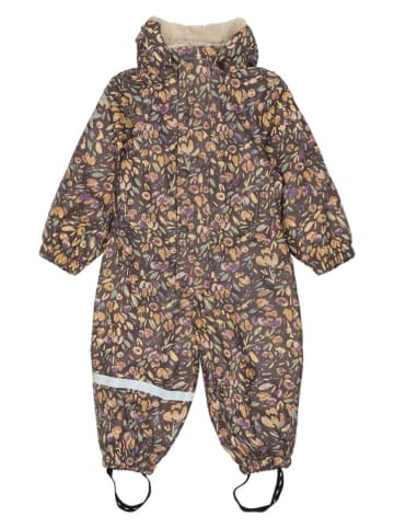 mikk-line Kombinezon przeciwdeszczowy w kolorze brązowym