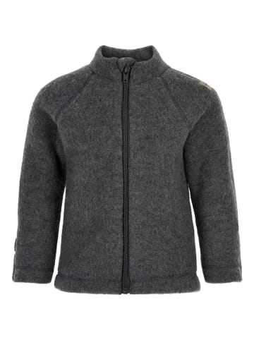 mikk-line Wolljacke in Dunkelgrau