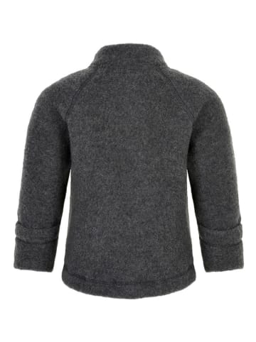 mikk-line Wolljacke in Dunkelgrau