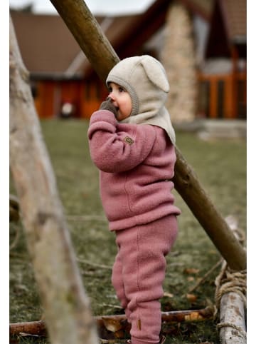 mikk-line Wollen broek lichtroze