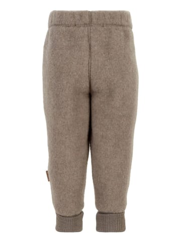 mikk-line Wełniane spodnie w kolorze jasnobrązowym