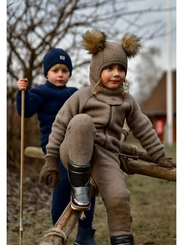 mikk-line Wollen broek lichtbruin