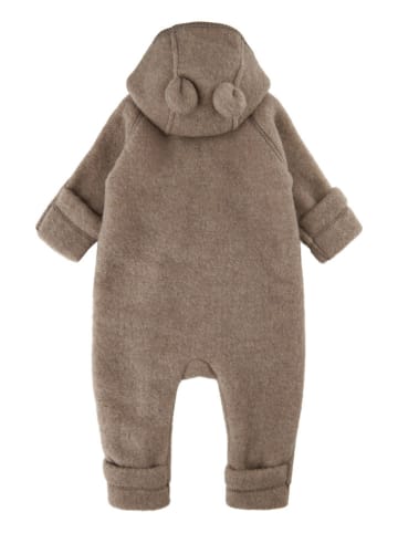 mikk-line Wełniany kombinezon w kolorze jasnobrązowym