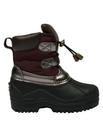 mikk-line Winterboots zwart/rood