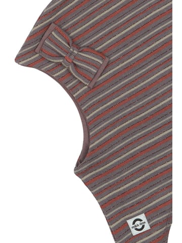 mikk-line Kominiarka w kolorze szaro-pomarańczowym