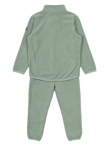 mikk-line 2tlg. Fleeceoutfit in Grün