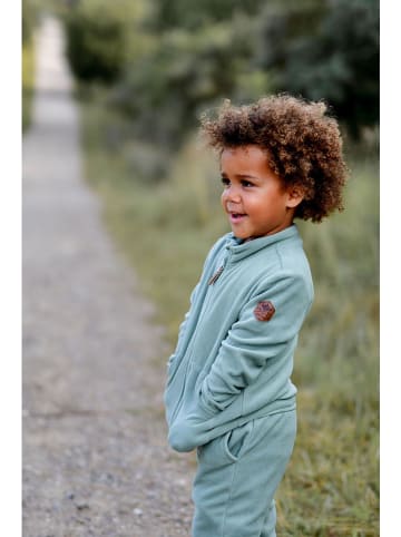 mikk-line 2-częściowy zestaw polarowy w kolorze zielonym