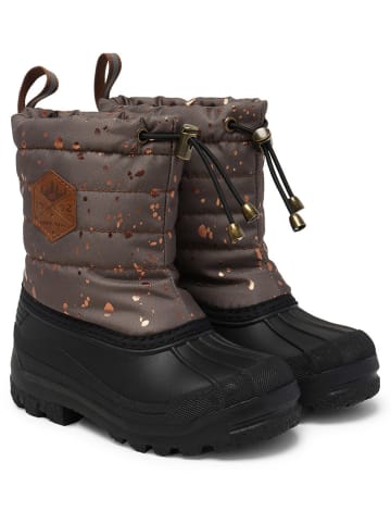 mikk-line Winterboots in Braun/ Schwarz
